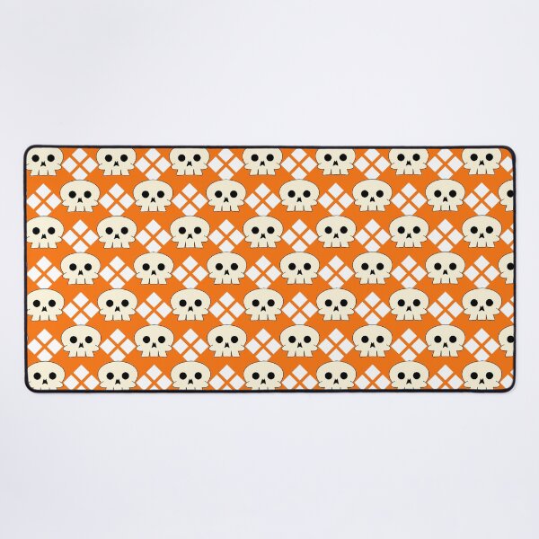 Item preview, Orange Skull Argyle designed and sold by 01rleary83.