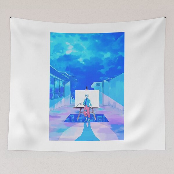 Item preview, Great Gift Blue Period City Blue Painting Gift For Fan    designed and sold by erikpatel22.