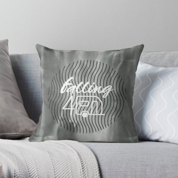 Falling for Caravan Life Throw Pillow