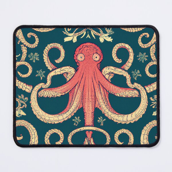 Item preview, Vintage style octopus pattern designed and sold by Bakesales.