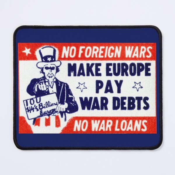 Item preview, 1930s No Foreign Wars, No War Loans designed and sold by historicimage.