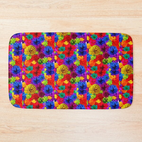 Item preview, Colorful Dahlia Flowers Wallpaper designed and sold by gramizzia.
