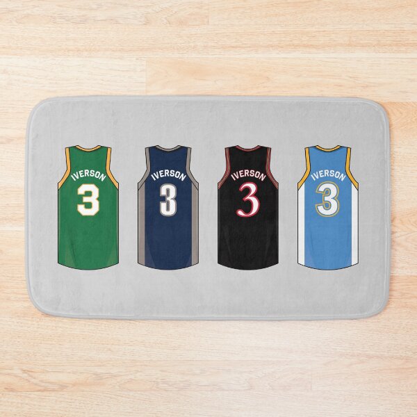 Item preview, Allen Iverson Jersey History designed and sold by WalkDesigns.