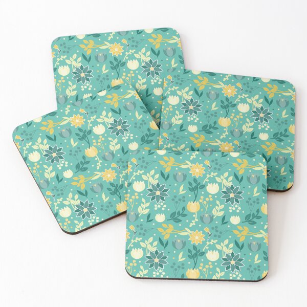 Item preview, 15 Floral brush with leaf and flower seamless designed and sold by Pattern1design.