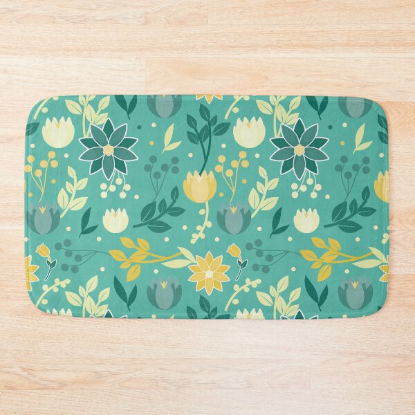 Item preview, 15 Floral brush with leaf and flower seamless designed and sold by Pattern1design.