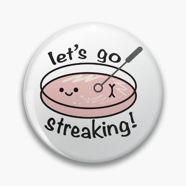 Item preview, Lets go (plate) streaking (version 2) designed and sold by Science Lab Designs.