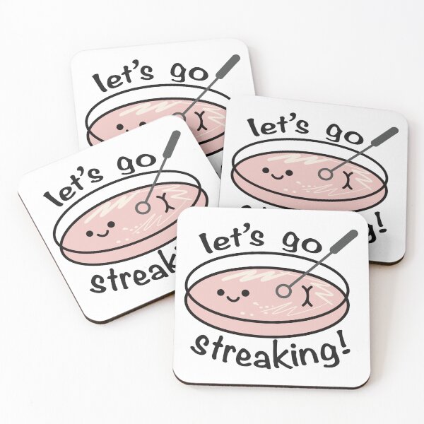Item preview, Lets go (plate) streaking (version 2) designed and sold by Science Lab Designs.
