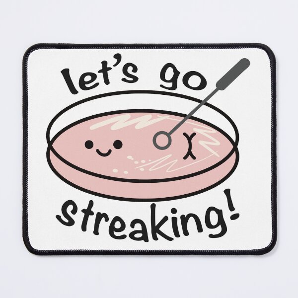 Item preview, Lets go (plate) streaking (version 2) designed and sold by Science Lab Designs.