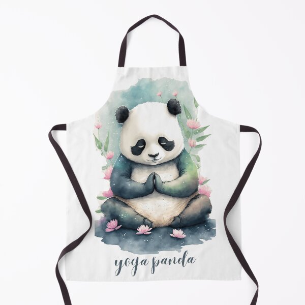 Item preview, yoga panda 03 designed and sold by printiesart.