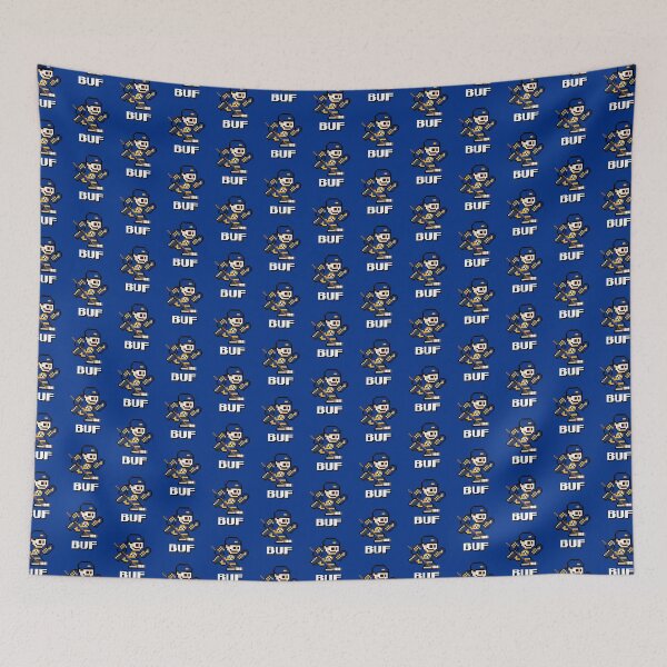 Item preview, Buffalo Sabres (reproductor de videojuegos retro Pixel Art de 8 bits) designed and sold by The Armorsmith.