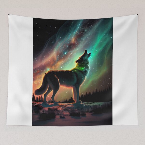 Item preview, Beautiful howling wolf designed and sold by Patrick Edwards.