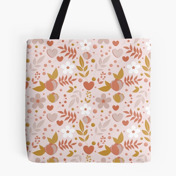 Aperçu de l'œuvre Joli motif de fleurs et de feuilles dessinées créée et vendue par Pattern1design.