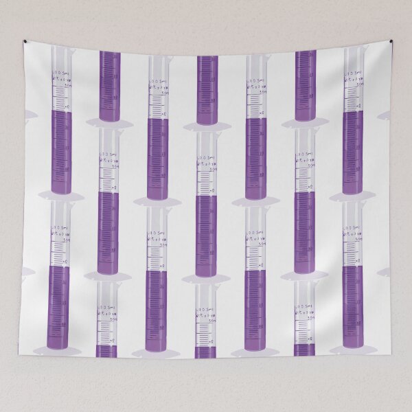 Item preview, Graduated Cylinder - Purple designed and sold by Synteny.
