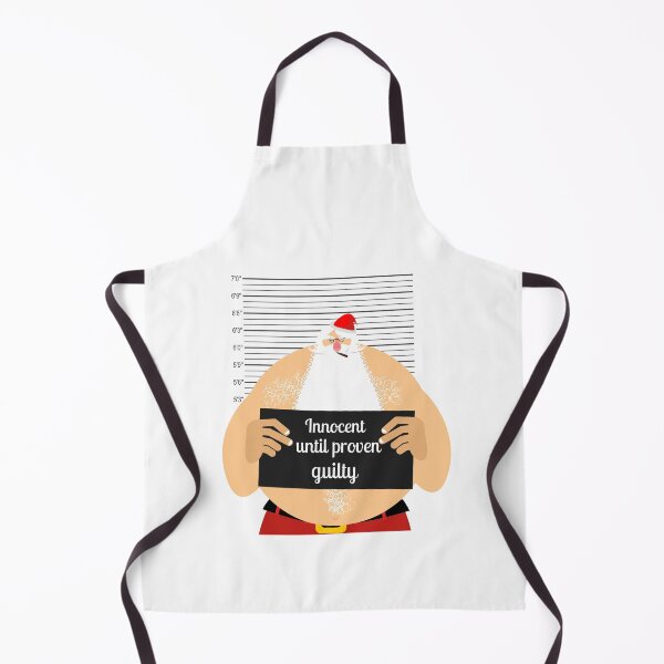 Item preview, Arrested Santa Innocent Until Proven Guilty designed and sold by mkzmerch.