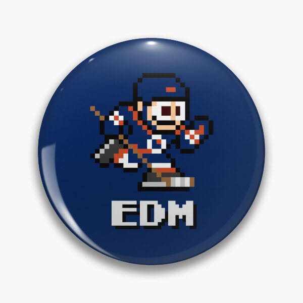 Item preview, Edmonton Oilers (8-bit Retro Pixel Art Videogame Player) designed and sold by The Armorsmith.