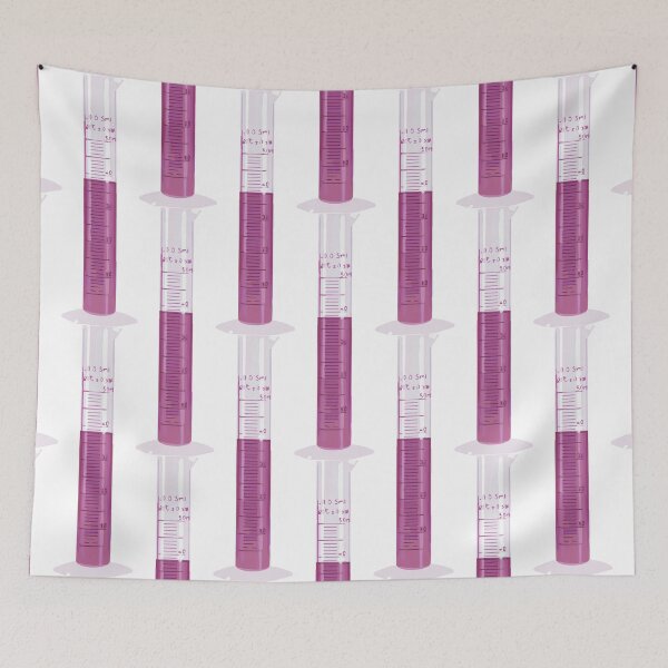 Item preview, Graduated Cylinder - Pink designed and sold by Synteny.