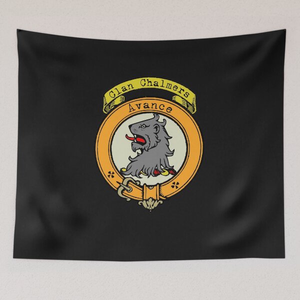 Item preview, Chalmers Clan Surname crest designed and sold by BagTown Clans.
