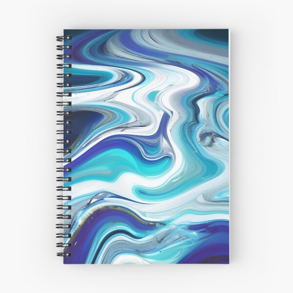 Item preview, Blue Mixed Resin Fluid Flowing  designed and sold by deniselynnimage.