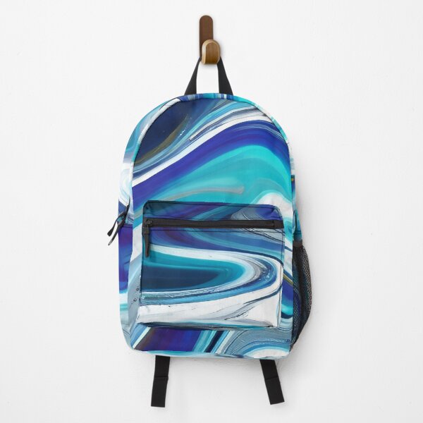 Item preview, Blue Mixed Resin Fluid Flowing designed and sold by deniselynnimage.