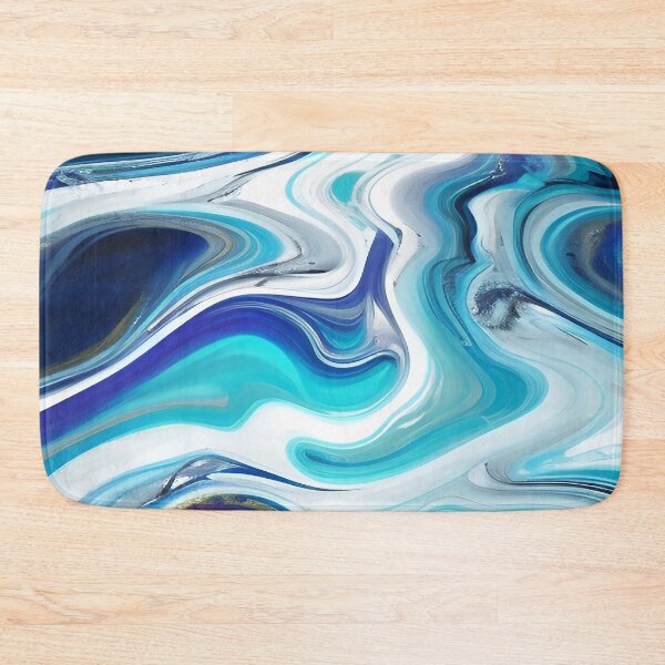 Item preview, Blue Mixed Resin Fluid Flowing  designed and sold by deniselynnimage.