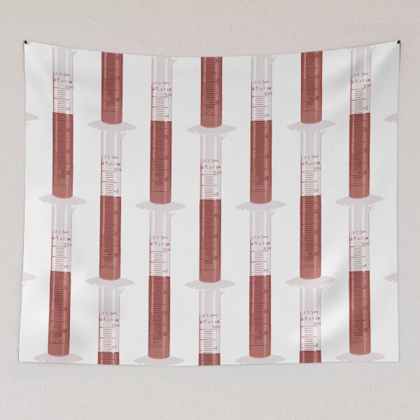 Item preview, Graduated Cylinder - Red designed and sold by Synteny.