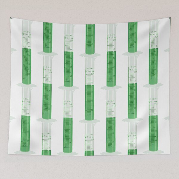 Item preview, Graduated Cylinder - Green designed and sold by Synteny.