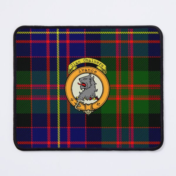 Item preview, Chalmers Scottish Tartan and Crest designed and sold by BagTown Clans.