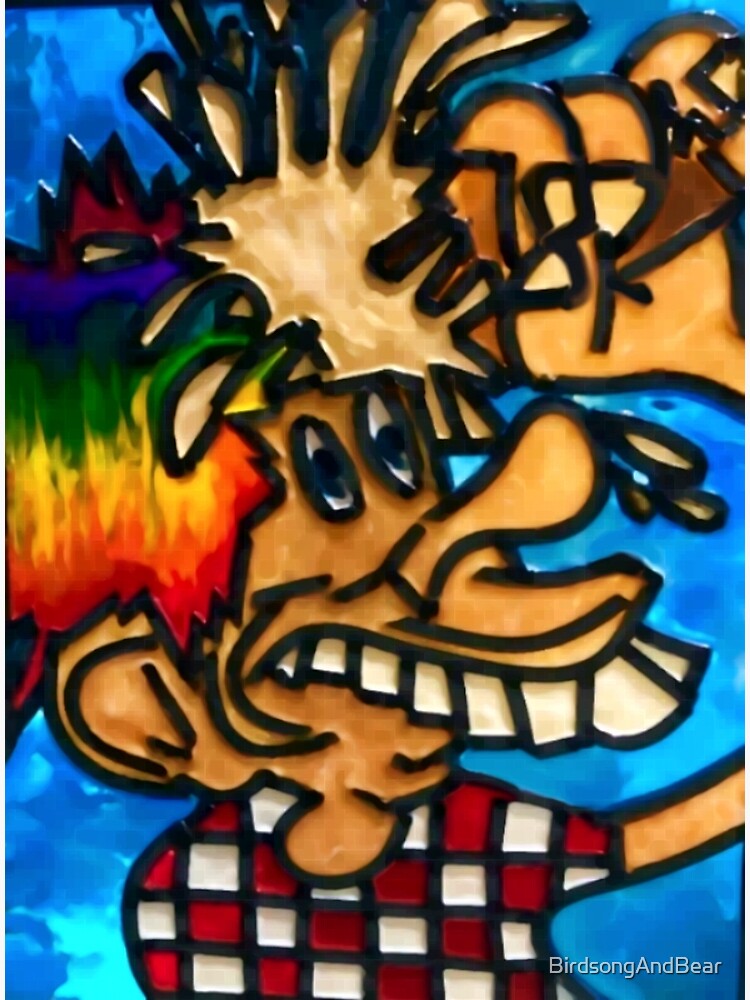 Ice Cream Cone Kid Johnny Checkers Europe 72 Grateful Dead fan art