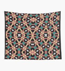 Abstract Design Schillernde Farben 112117 (schwarzer Hintergrund) Wandbehang
