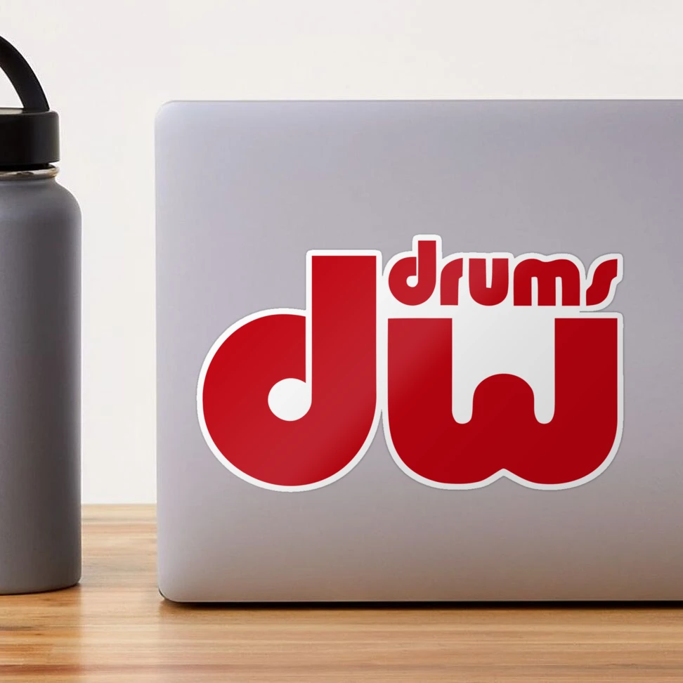 Sticker Design Dw DW Drums T Shirt DW Drums Logo Vinyl Decal Sticker - Die Cut Car Decal ...