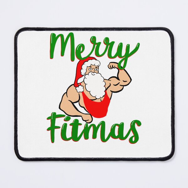 Item preview, Swole Santa Merry Fitmas designed and sold by SusanaDesigns.
