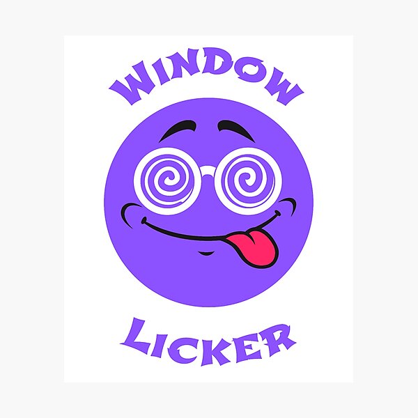 Item preview, Funny Window Licker Lips designed and sold by GarnersDesigns.