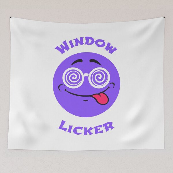 Item preview, Funny Window Licker Lips designed and sold by GarnersDesigns.