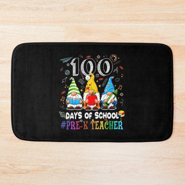 Item preview, Gnome 100 days of school Pre -K Teacher designed and sold by Ibettson Justine.