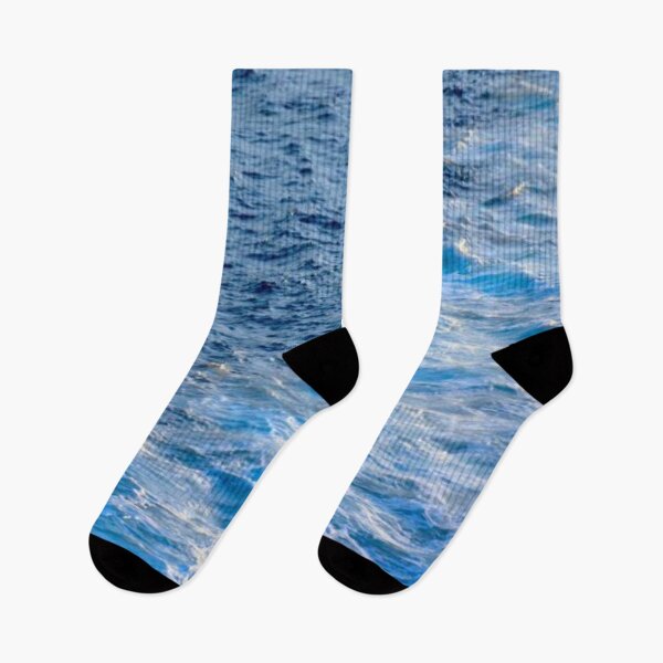 Item preview, The two-tone ocean waves designed and sold by The Iconic Minimalist.