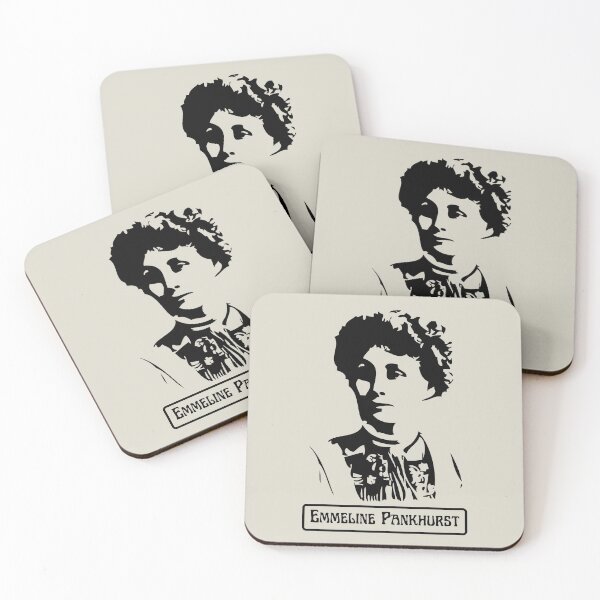 Item preview, Emmeline Pankhurst Portrait designed and sold by Unhinged Heather.