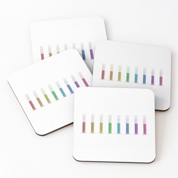 Item preview, Rainbow Graduated Cylinders designed and sold by Synteny.