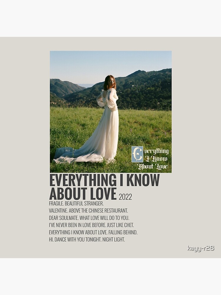 laufey everything i know about love album 