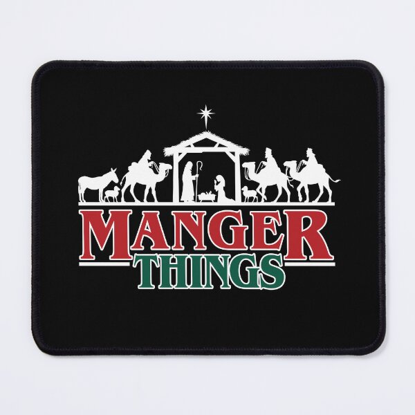 Item preview, Christmas Manger Red Green designed and sold by twHistory.