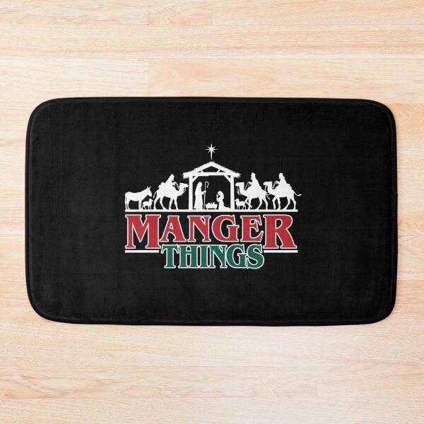 Item preview, Christmas Manger Red Green designed and sold by twHistory.