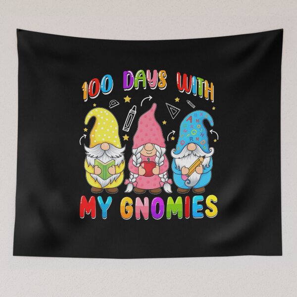 Item preview, Gnome 100 days of school With My Teacher designed and sold by SamArtistbyAUS.