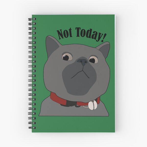 Item preview, 'Not Today' cat designed and sold by adelehollie04.