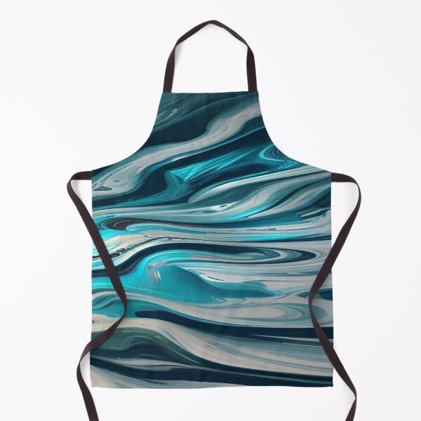 Item preview, Blue Mixed Medium Fluid Flowing  designed and sold by deniselynnimage.