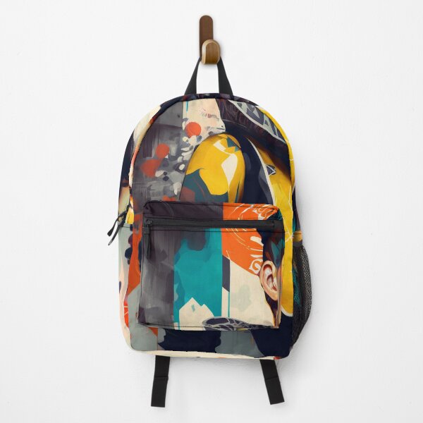 Item preview, Retrofuturistic fashion girl, Colorful Graffiti retro fashion designed and sold by vallverduDESIGN.