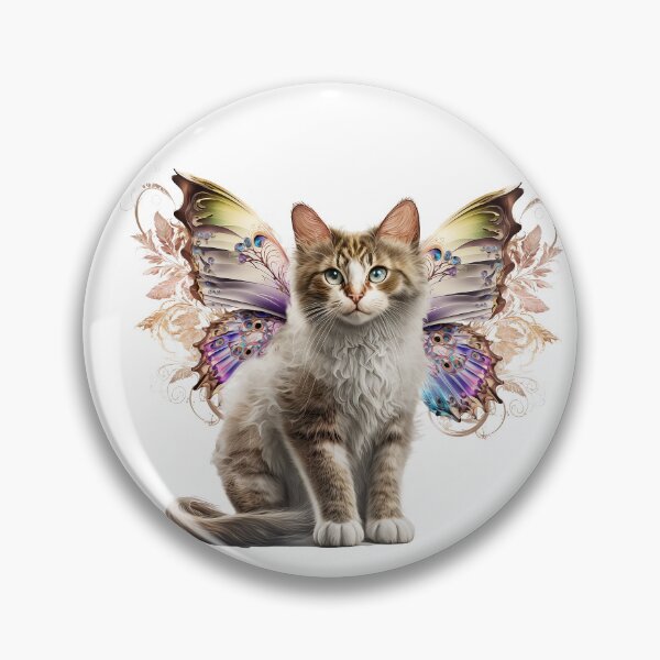 Item preview, Fancy Fairy Cat - Tiger striped cat elegant and refined - Magical Fairy Cats designed and sold by photo4u2.