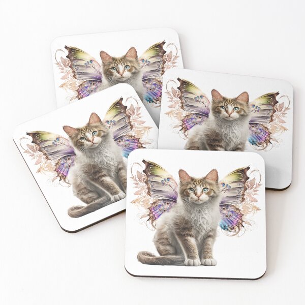 Item preview, Fancy Fairy Cat - Tiger striped cat elegant and refined - Magical Fairy Cats designed and sold by photo4u2.