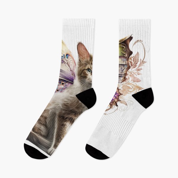 Item preview, Fancy Fairy Cat - Tiger striped cat elegant and refined - Magical Fairy Cats designed and sold by photo4u2.