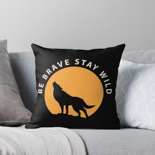 Item preview, Wolf Be Brave Stay Wild designed and sold by StudioTina.