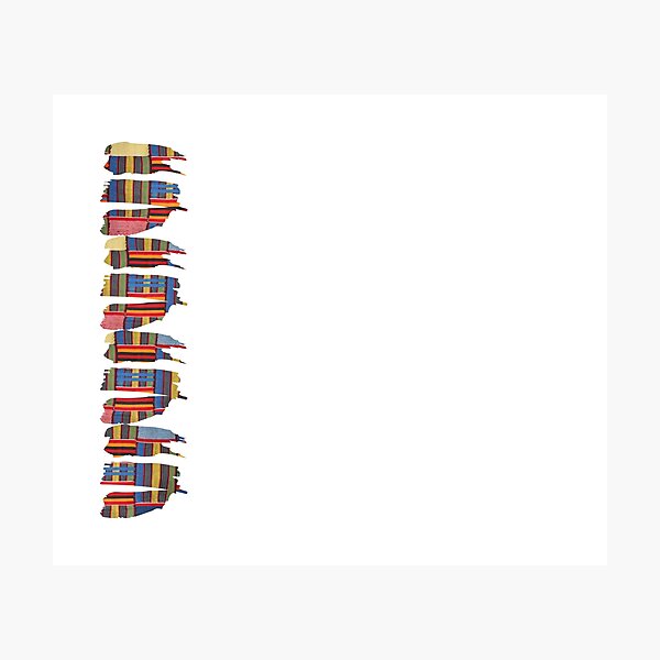Item preview, African Fabric - A Touch of Kente Vertical Runner Design designed and sold by AfriStyleUK.