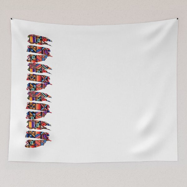 Item preview, African Fabric - A Touch of Kente Vertical Runner Design designed and sold by AfriStyleUK.